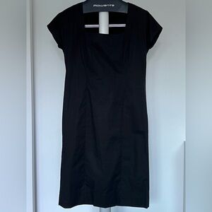 Narciso Rodriquez Classic Black Sheath Dress